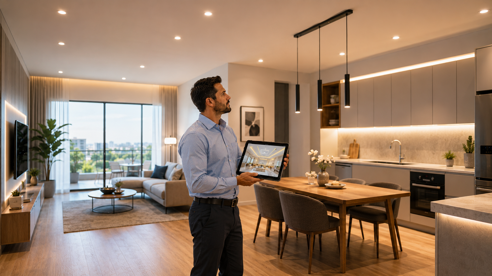 Apartment Lighting Design in Abu Dhabi - lighting service 7