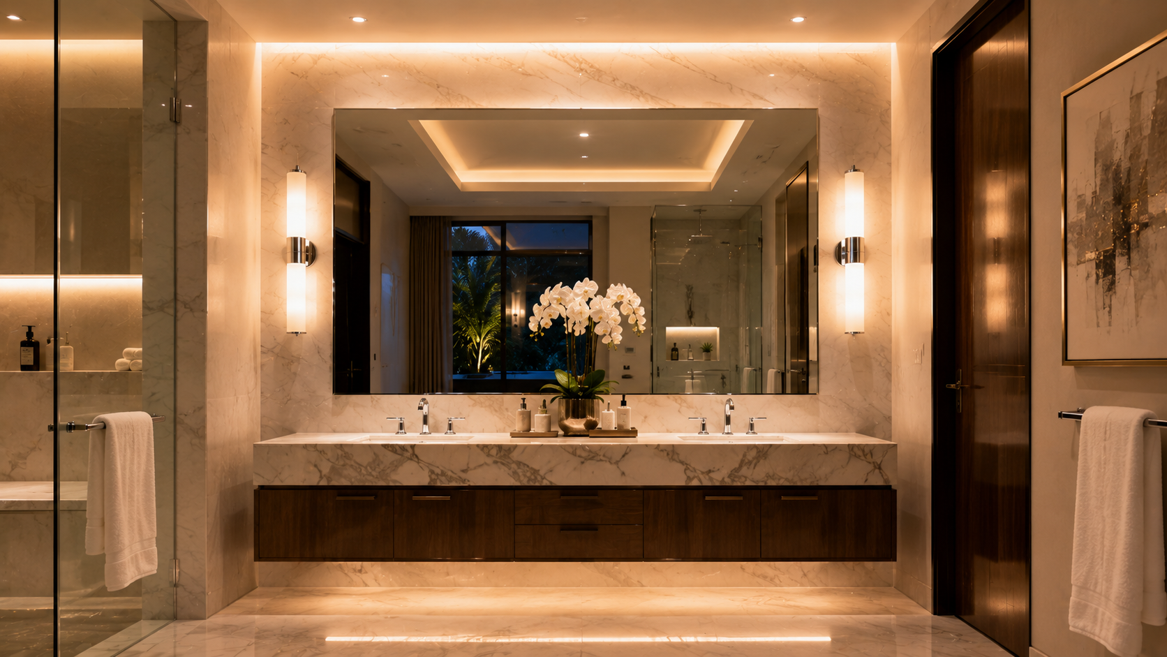 Bathroom Lighting in Abu Dhabi - lighting service 36