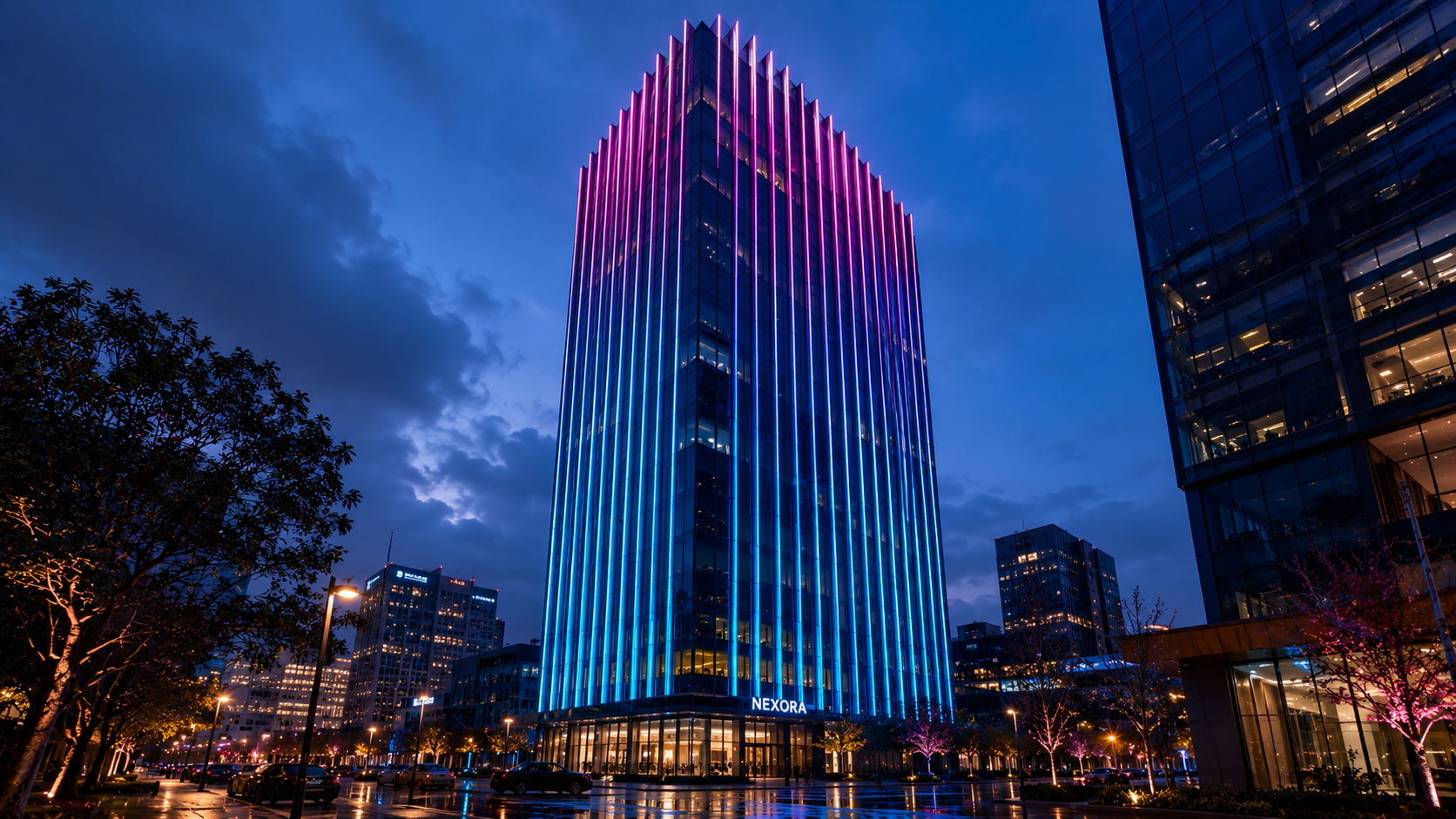 Facade Lighting in Abu Dhabi - lighting service 16