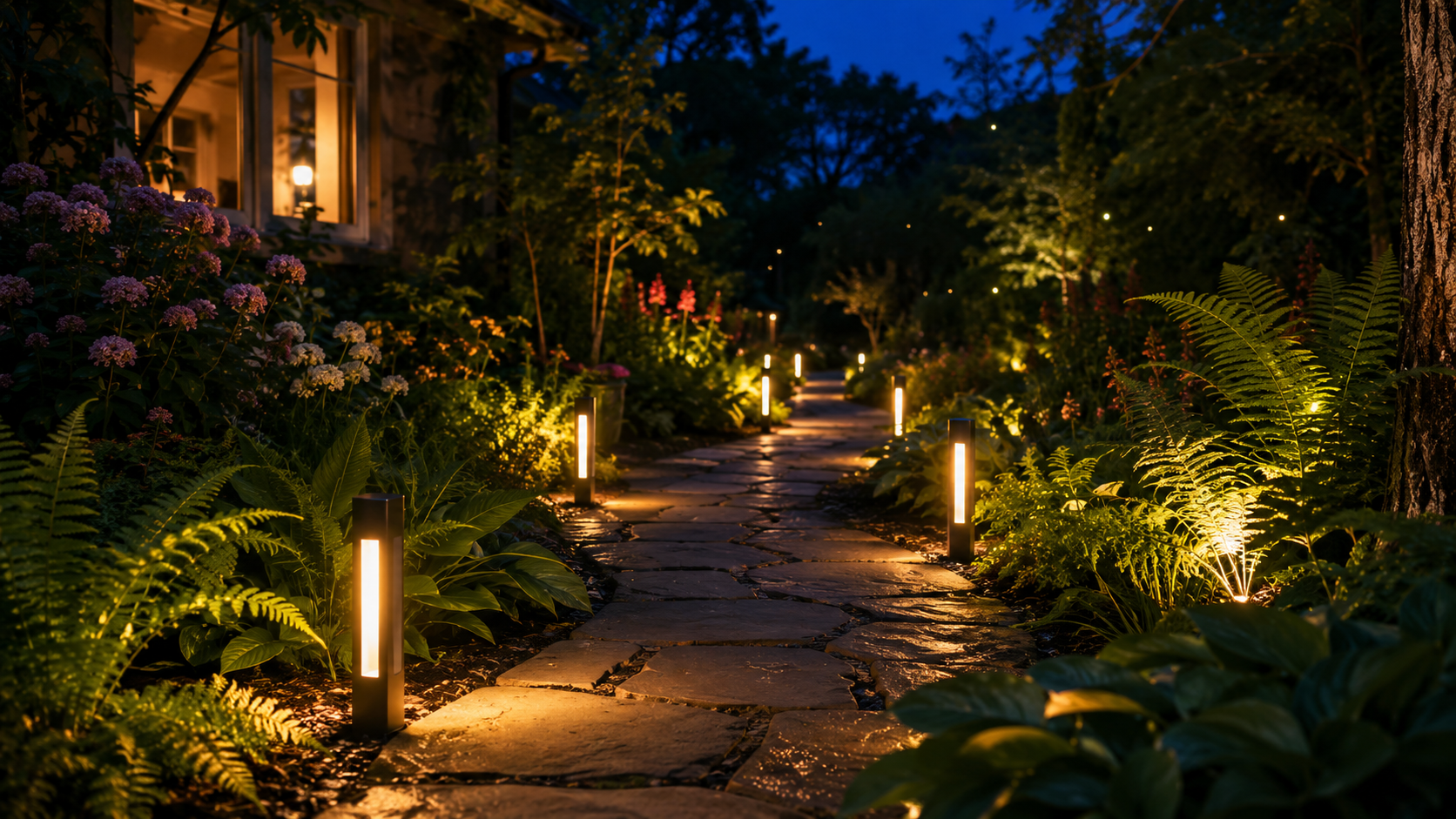 Garden Lighting in Abu Dhabi - lighting service 14