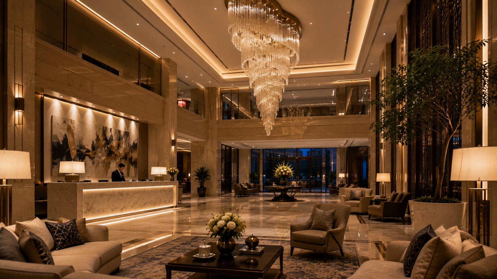 Hotel Lighting in Abu Dhabi - lighting service 11