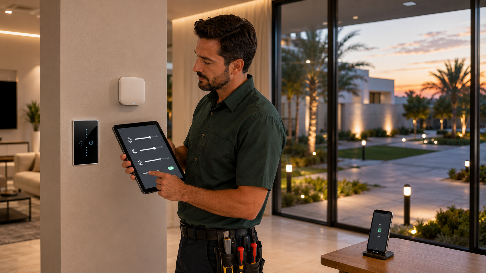 Smart Lighting Installation in Abu Dhabi - lighting service 5